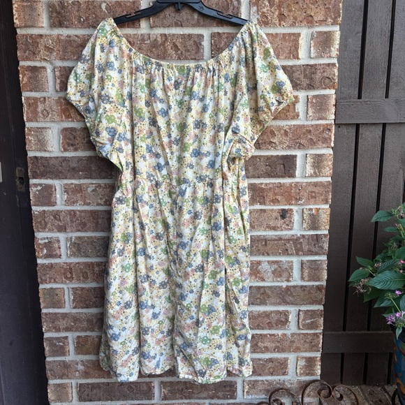 Universal Thread Multicolor Floral   Cottage core mini Dress - Picture 6 of 7